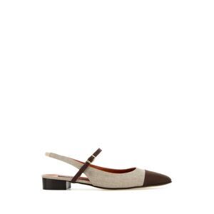 Carel Paris Women Two-Tone Canvas Oceano Ballerinas